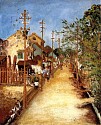 Chen Chengpo, Street of Chiayi ????
1926, Oil on canvas